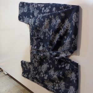 Fire Los Angeles Woman's jeans flower print size 7